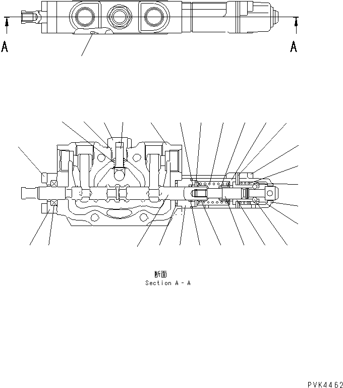 Клапан в сборе NAD33420697501 KOMATSU