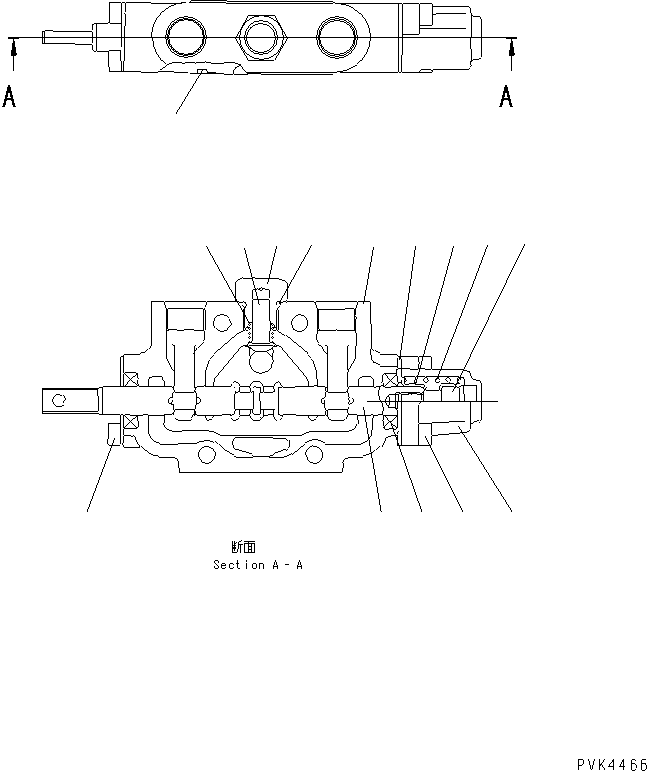 клапан в сборе NAD33420772101 KOMATSU
