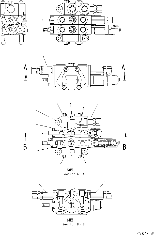 Клапан в сборе 104-60-41500 KOMATSU