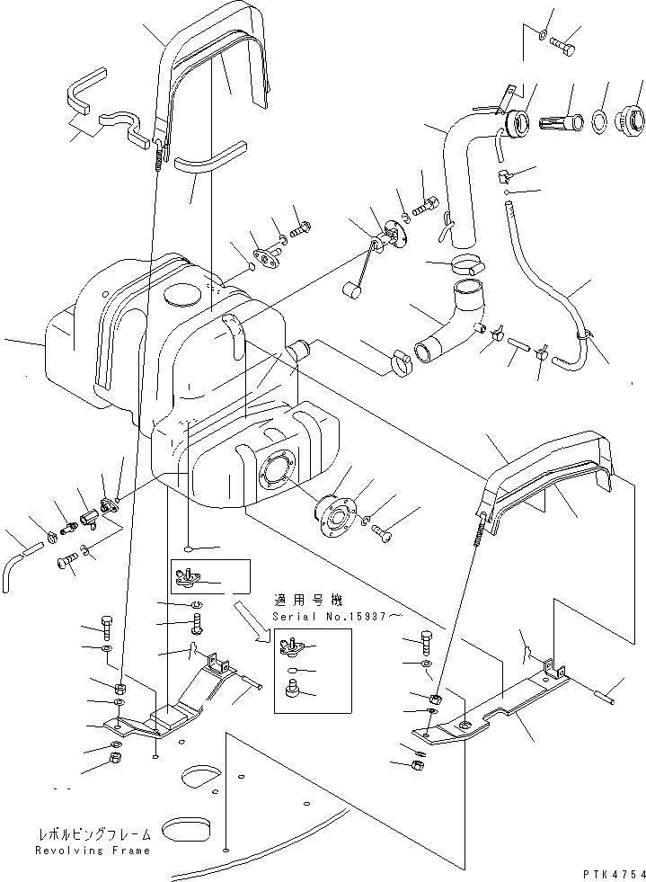 Сетчатый фильтр 21W-04-31191 KOMATSU