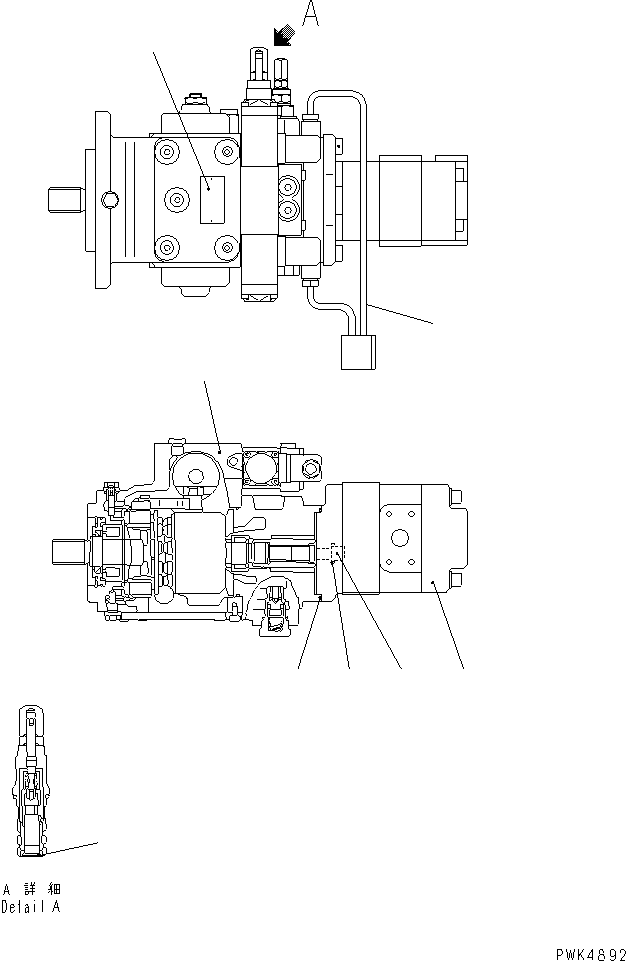 Дроссель (жиклёр) UC1100330774 KOMATSU
