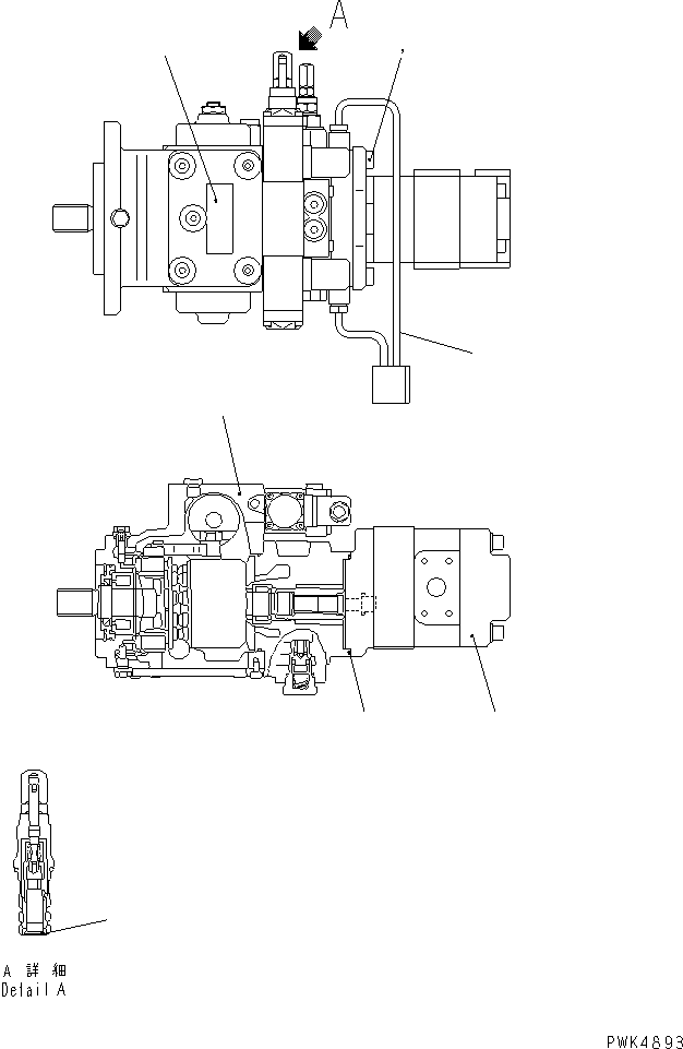 Дроссель (жиклёр) UC1100444396 KOMATSU