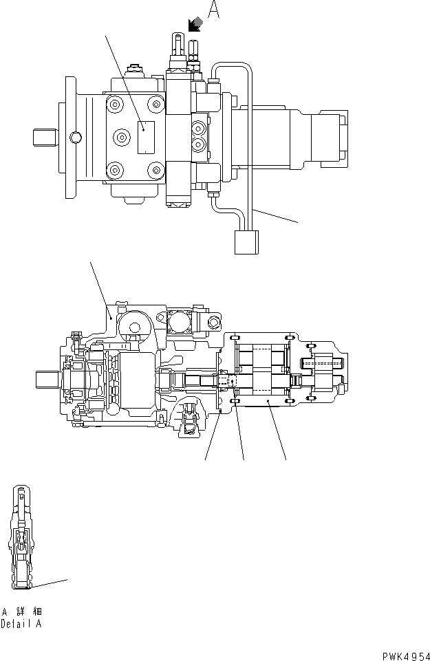 PUMP ASS'Y,GEAR UCH9118R7702-0 KOMATSU