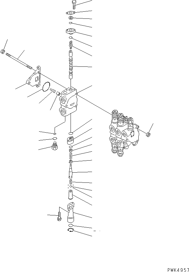 Поперечная тяга KB21021-30109 KOMATSU