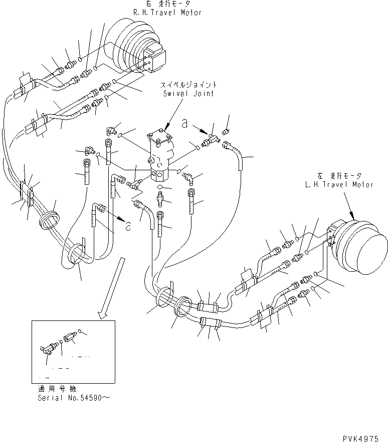 Шланг 201-62-74190 KOMATSU
