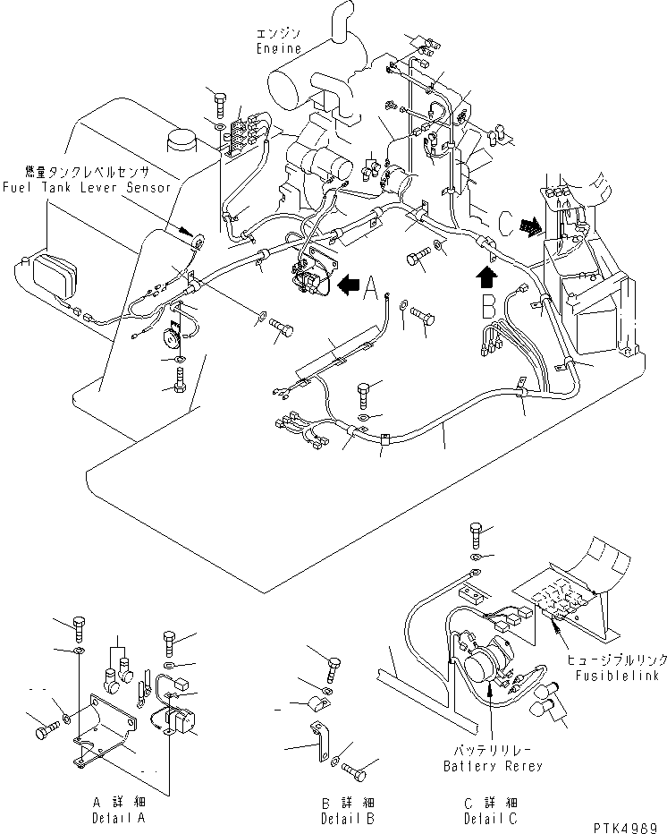 Жгут проводов 201-06-73230 KOMATSU