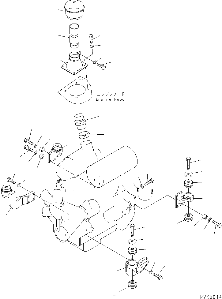 REDUCER,(FOR SANDY DUSTY SPEC.) 104-01-41510 KOMATSU