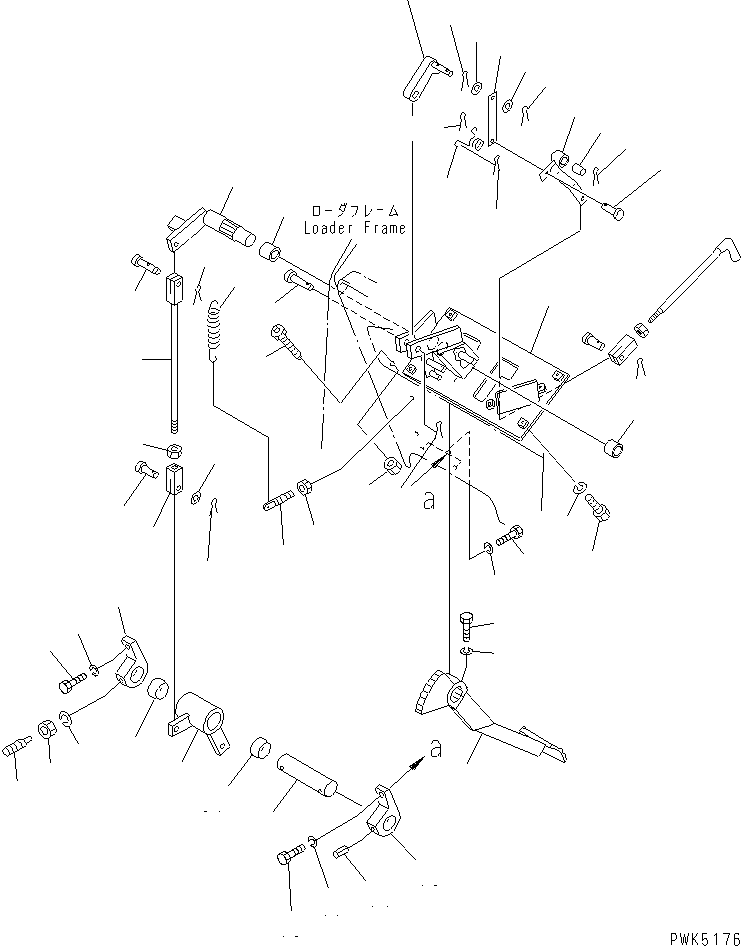 PEDAL,BRAKE 103-43-31214 KOMATSU