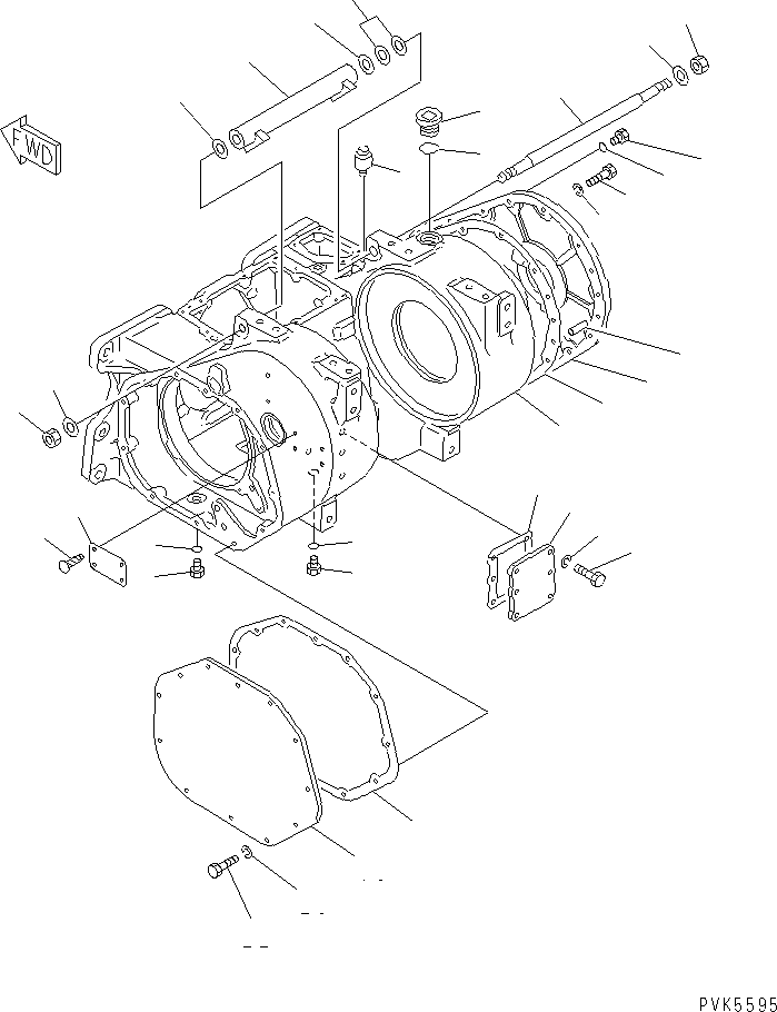 Прокладка 101-Z61-1971 KOMATSU