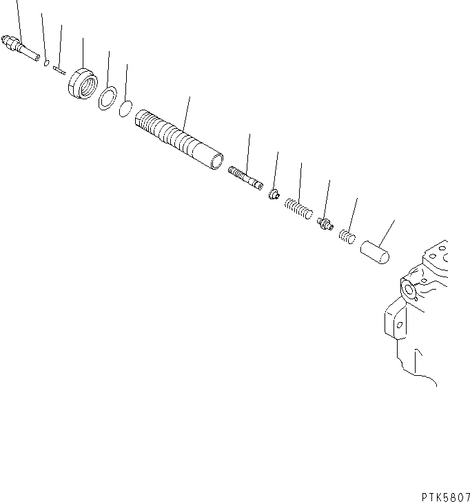SERVO ASS'Y,PC 708-1W-04612 KOMATSU