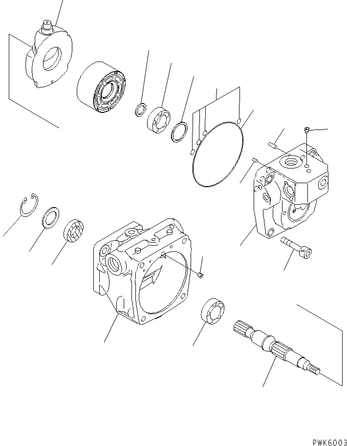 PUMP,SUB 708-1T-01112 KOMATSU