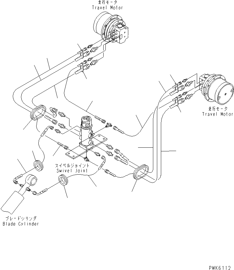 Шланг 07183-00410 KOMATSU