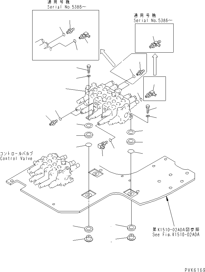 Проставка 21X-60-21150 KOMATSU