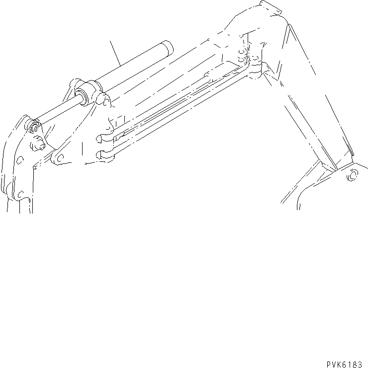 ARM CYLINDER GROUP,(SEE FIG.Y1620-11A0) 21X-63-X2111 KOMATSU