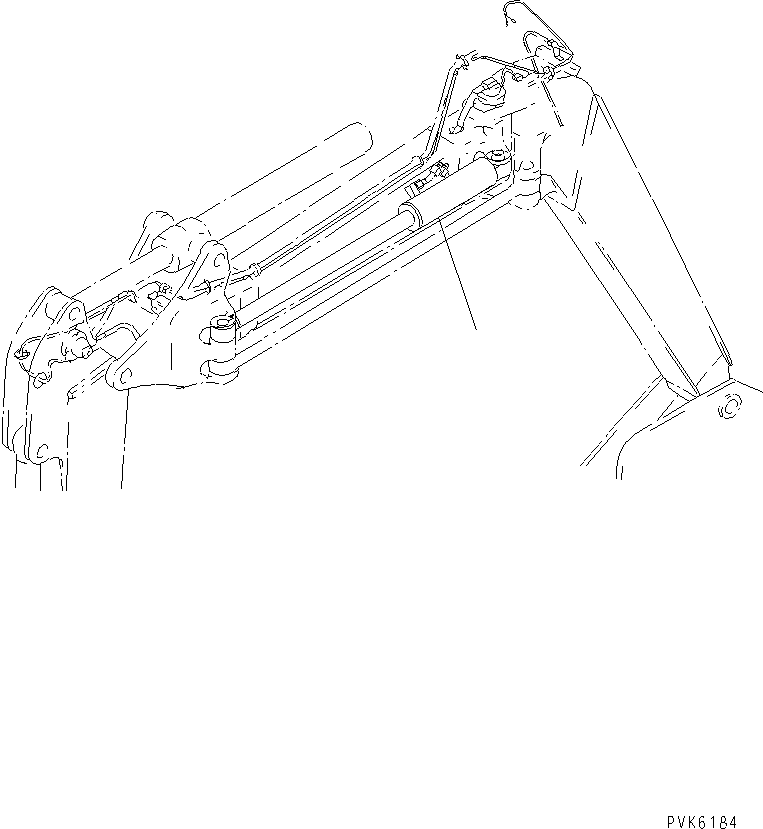 OFFSET CYLINDER G.,(SEE FIG.Y1620-21A0) 21X-63-X2130 KOMATSU