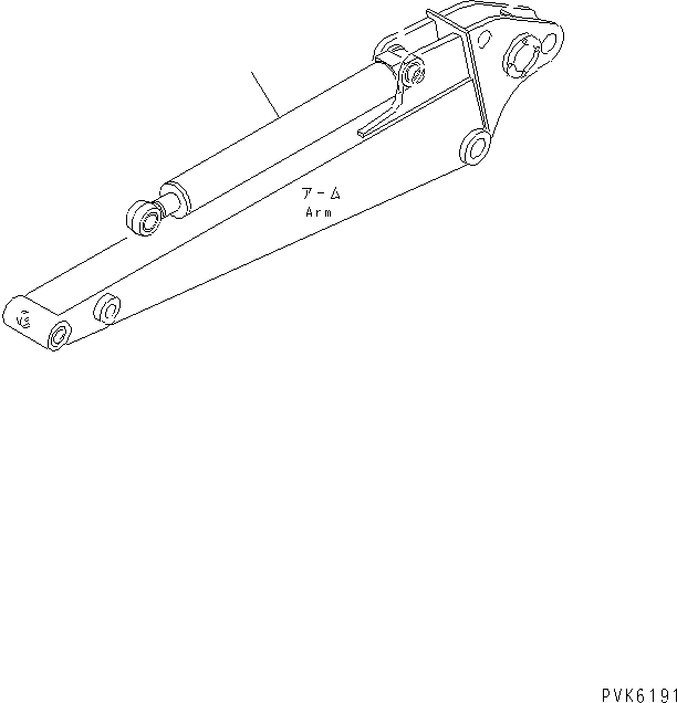 BUCKET CYLINDER G.,(SEE FIG.Y1620-41A0) 21X-63-X2120 KOMATSU