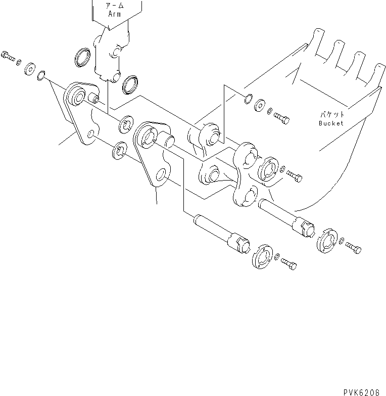 Пластина 20S-970-7372 KOMATSU