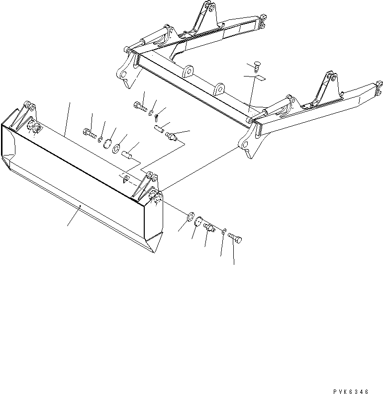 EDGE (WELDED) 114-Z16-1122 KOMATSU