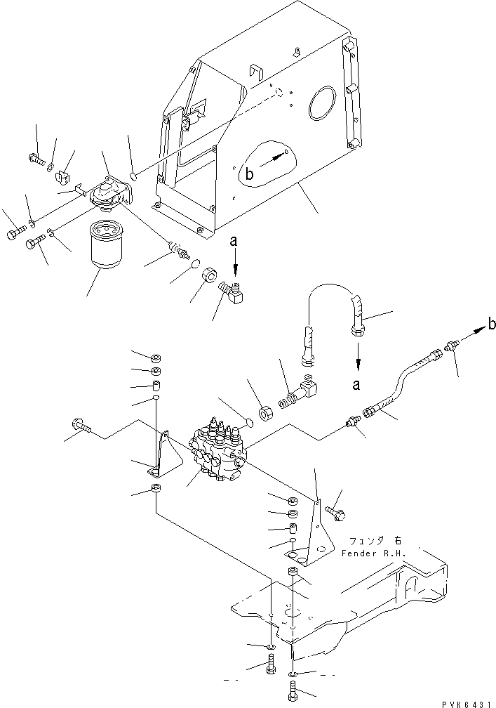 TANK,HYDRAULIC (114-54-49280) KOMATSU