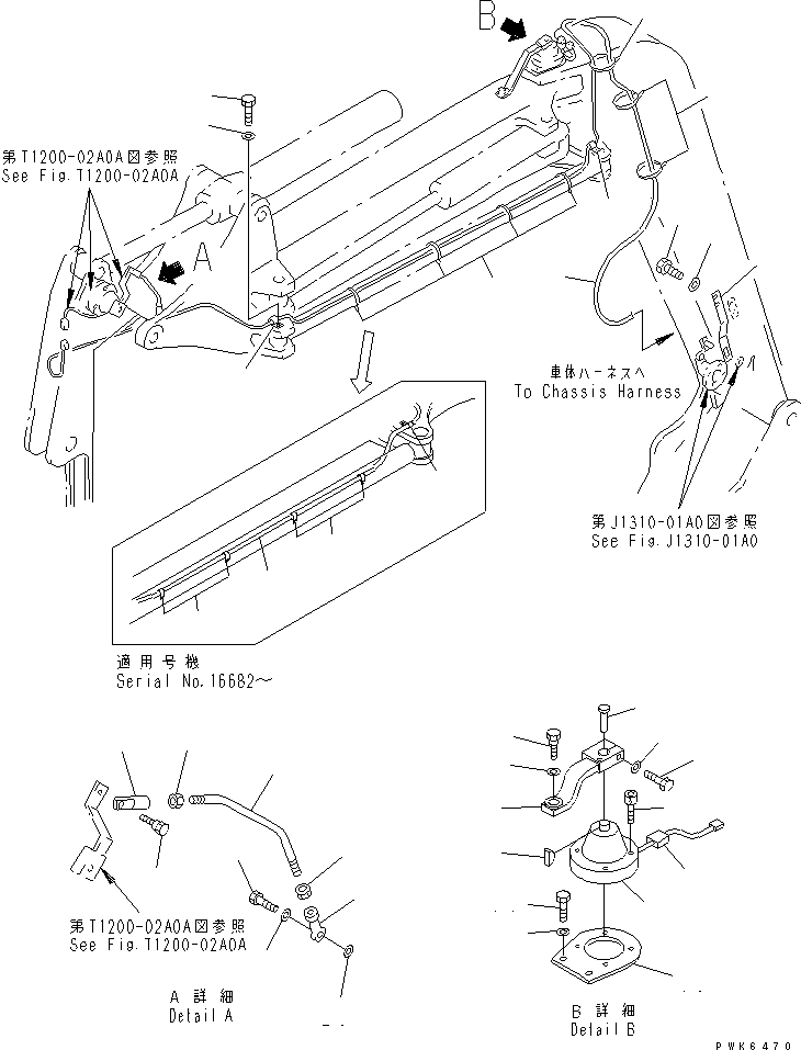Жгут проводов 20U-06-22134 KOMATSU