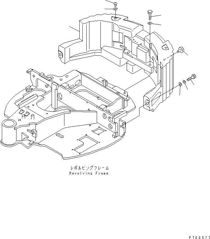 Груз 22F-46-11212 KOMATSU