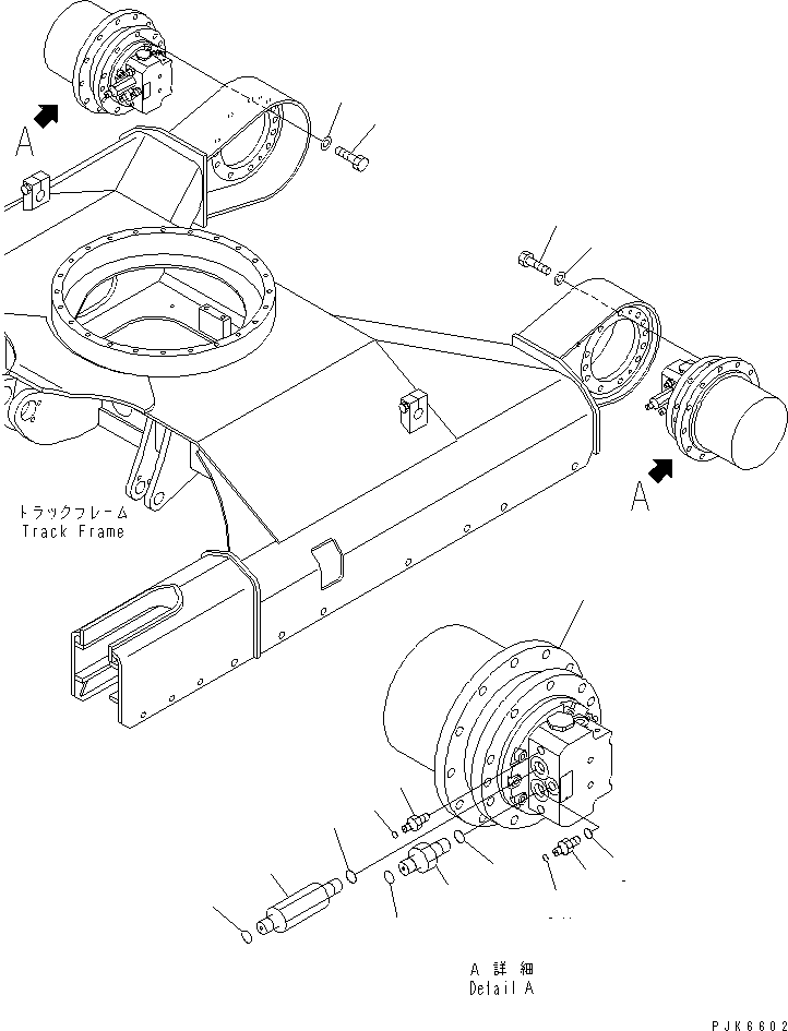 Ниппель 22M-62-13490 KOMATSU