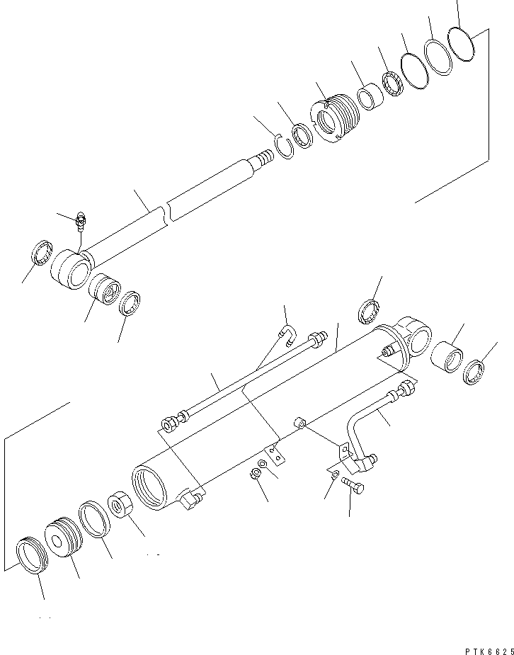 Цилиндр 22F-63-86142 KOMATSU