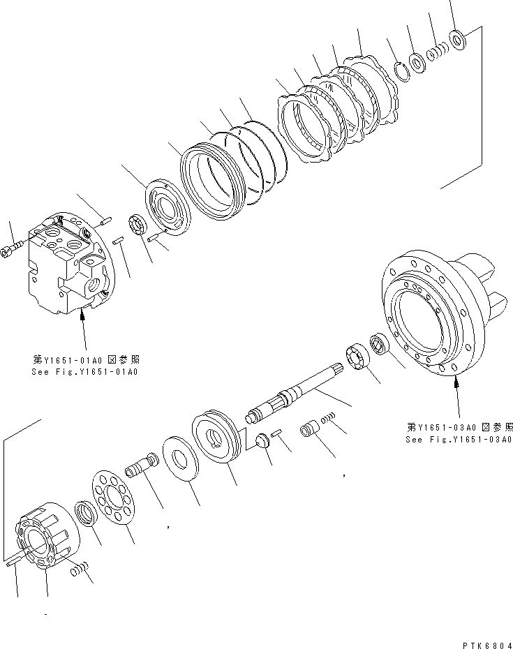 PLATE,SWASH TZ573B200300-S KOMATSU