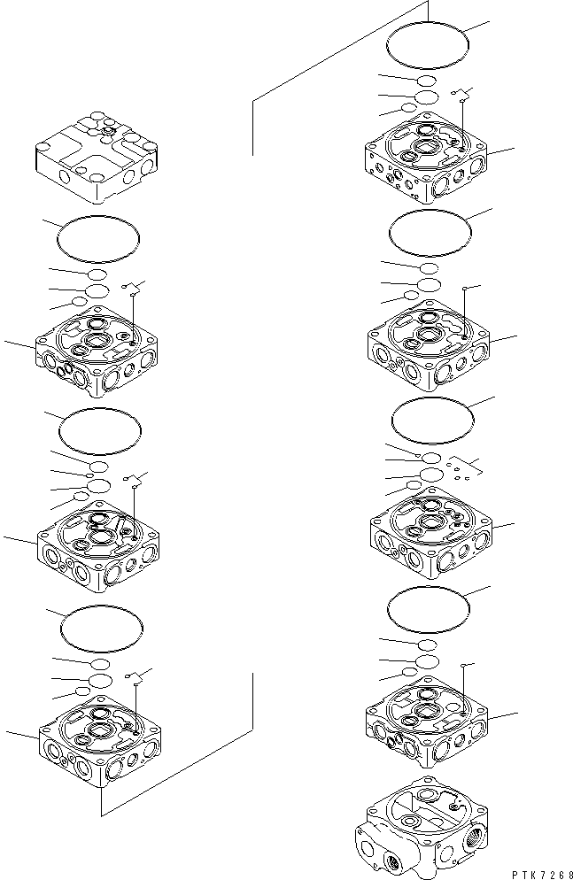 клапан в сборе 723-57-13900 KOMATSU