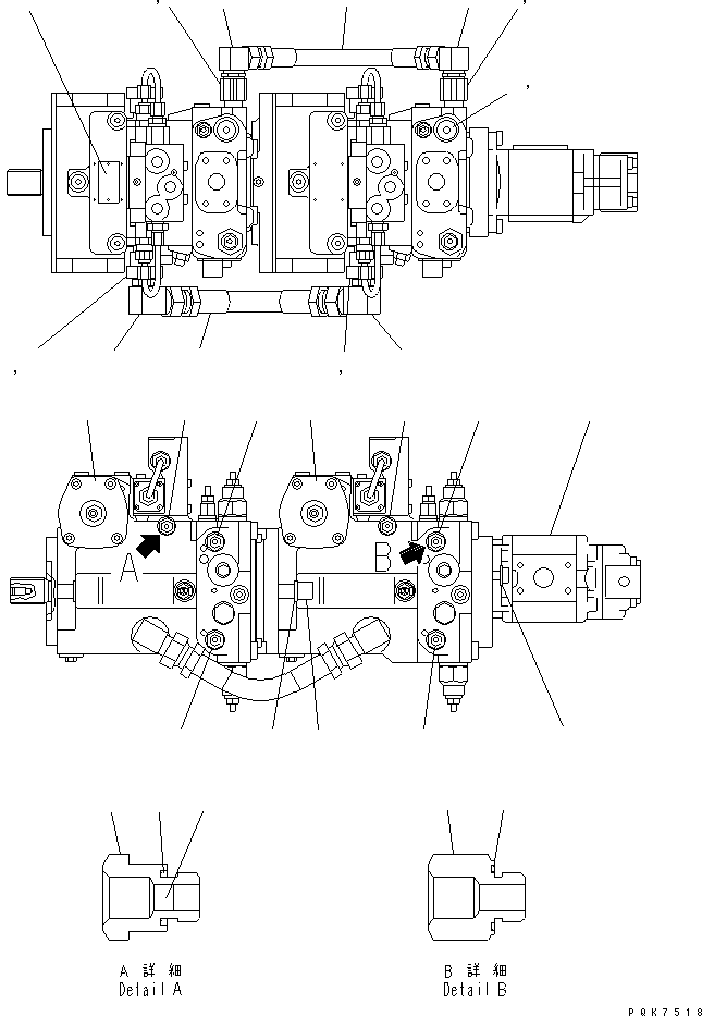 Втулка UC4100016044 KOMATSU