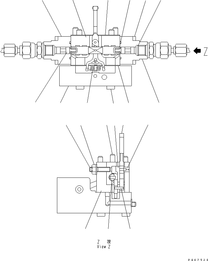 HD CONTROL UC4100550479 KOMATSU