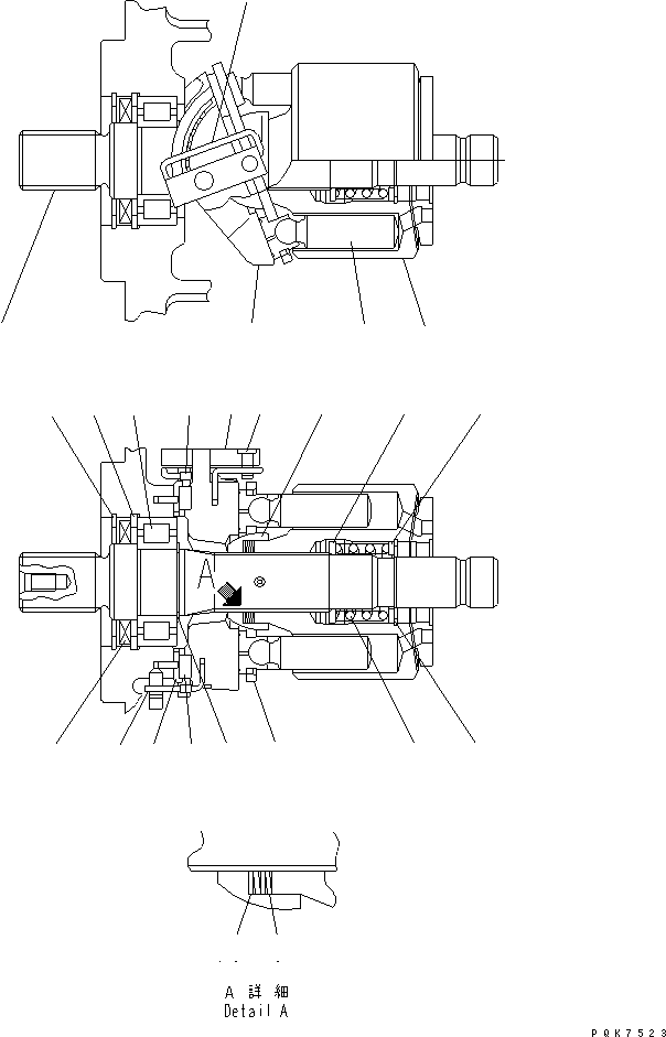 ROTARY GROUP UC4100497342 KOMATSU