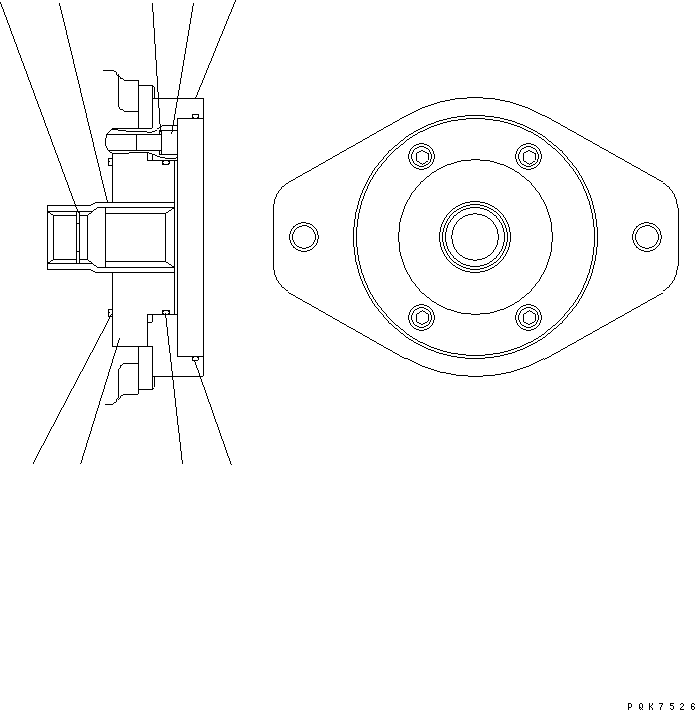 Уплотнение UC1700843034 KOMATSU