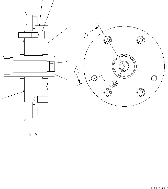 Муфта UC1100541736 KOMATSU