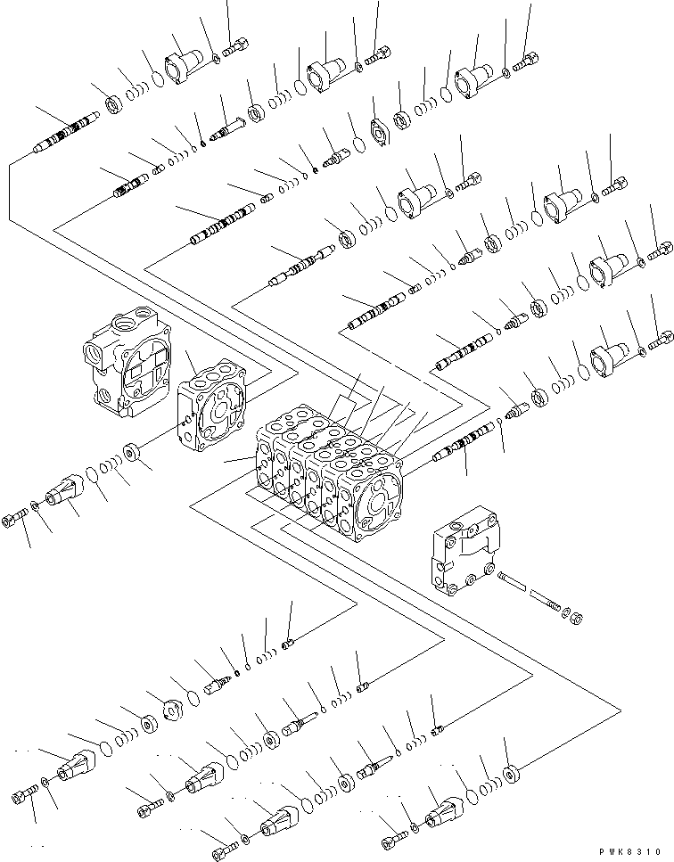 Группа корпуса 723-27-00301 KOMATSU