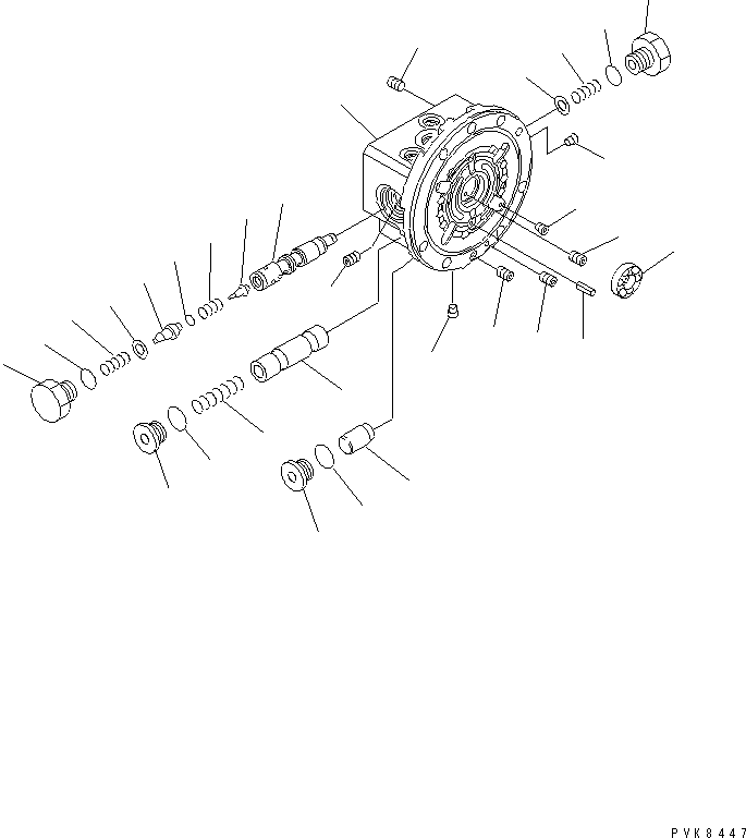 Корпус в сборе FUMHB-A-4655 KOMATSU