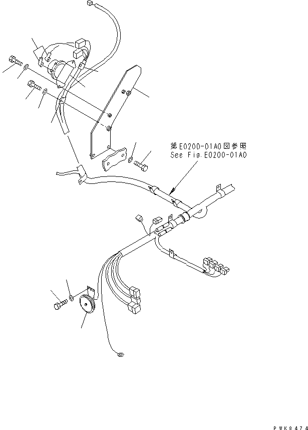 Пластина 21W-06-38210 KOMATSU