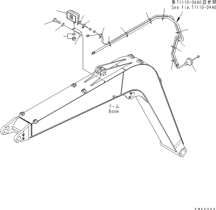 Жгут проводов 21W-06-38220 KOMATSU