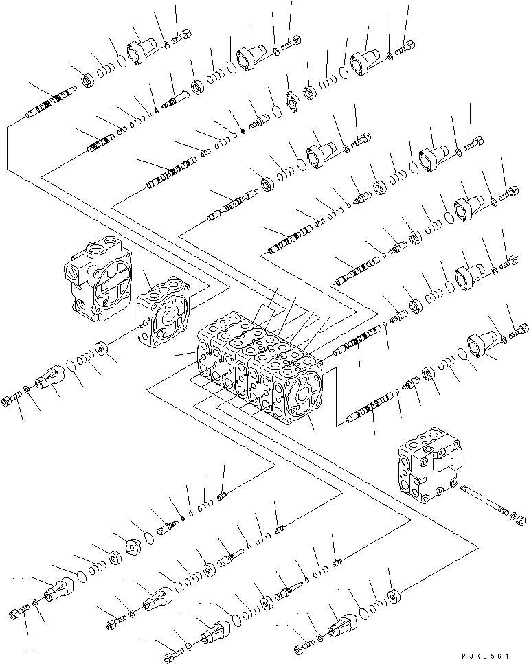 Клапан в сборе 723-29-15500 KOMATSU