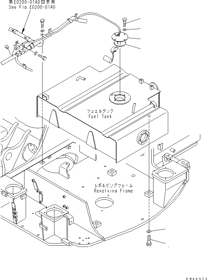 SENSOR,FUEL 21W-04-38161 KOMATSU