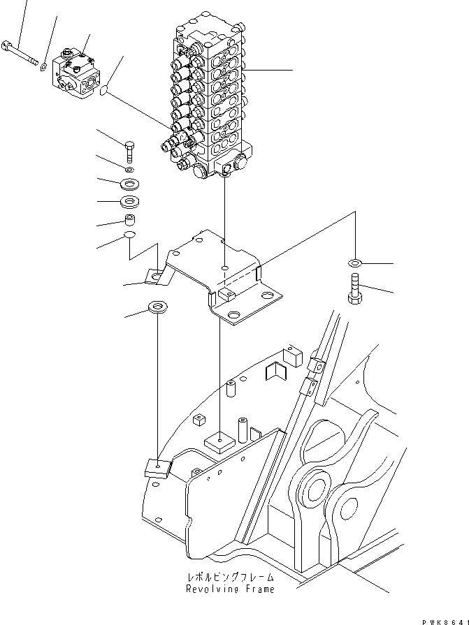 Клапан в сборе (723-28-10401) KOMATSU
