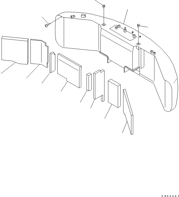 WEIGHT ASS'Y,COUNTER 201-46-74312 KOMATSU