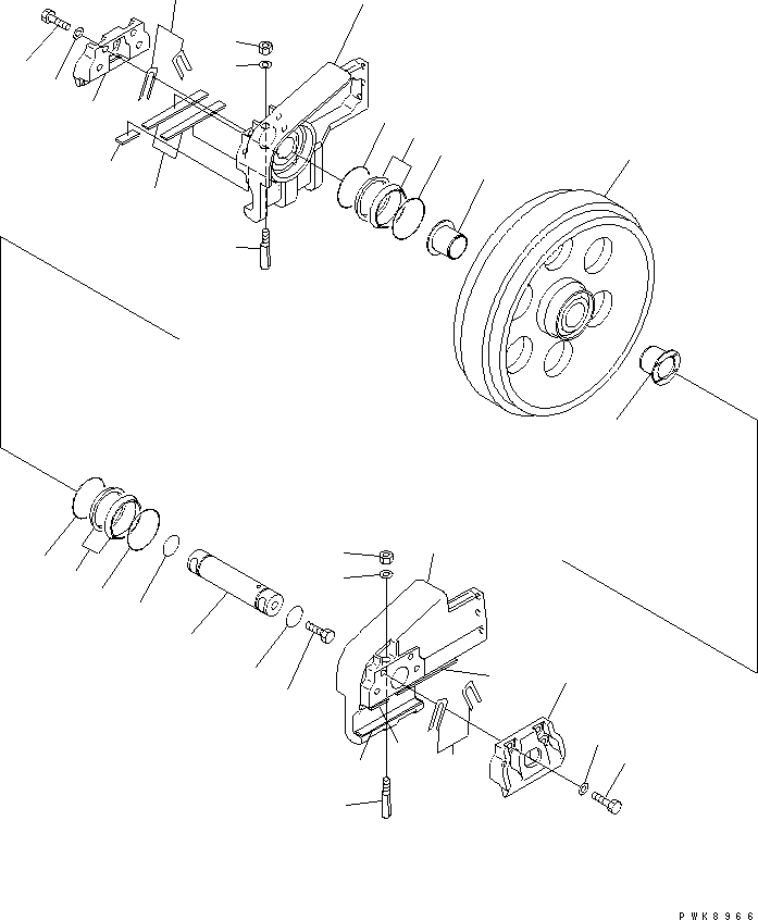 Уплотнительное кольцо в сборе 205-30-00240 KOMATSU