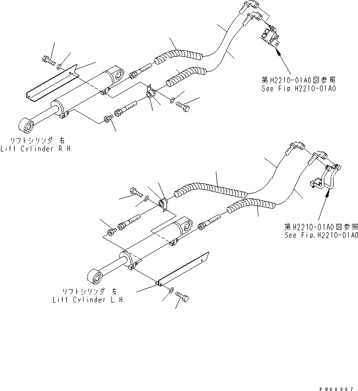 Крышка правая 134-62-67460 KOMATSU
