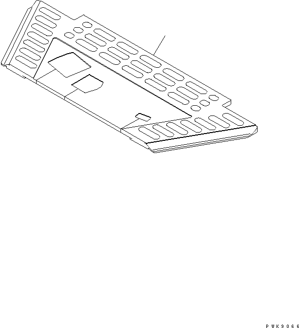 MAT,CANOPY 134-54-67361 KOMATSU