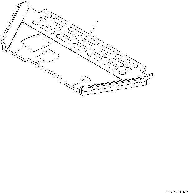 MAT,CAB 134-54-67310 KOMATSU