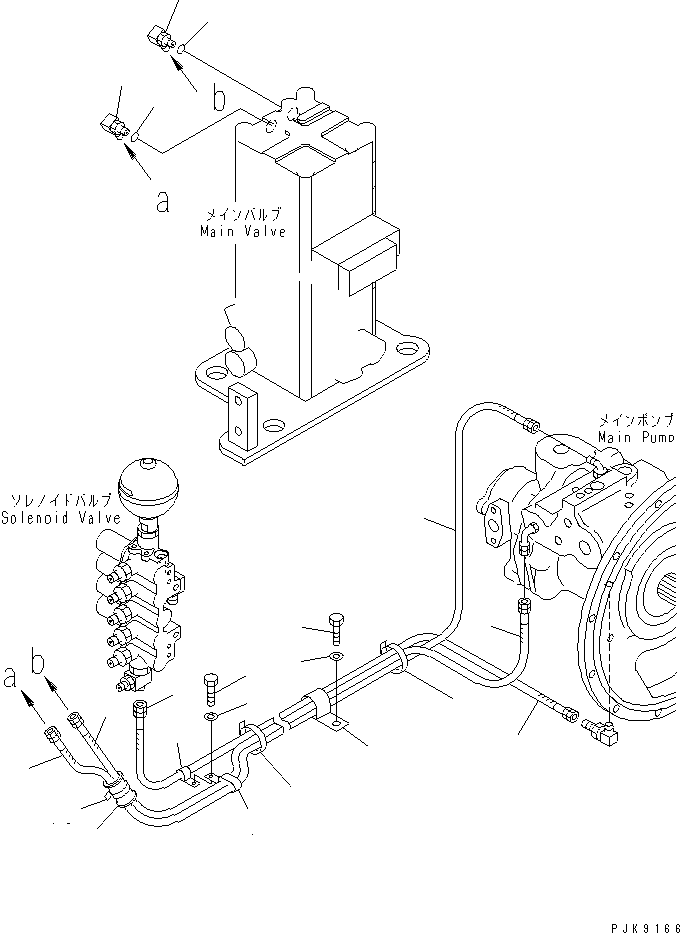 Шланг 21Y-62-22110 KOMATSU