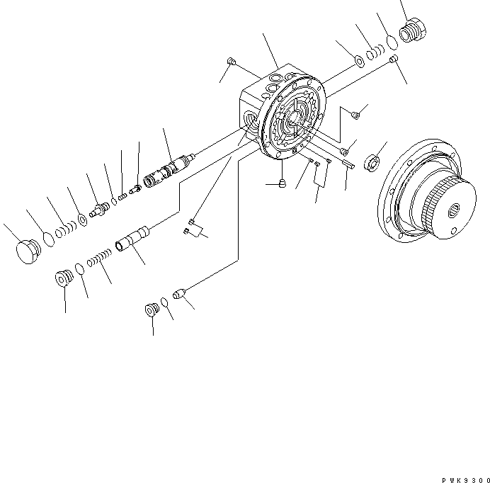 Корпус в сборе FUMHB-A-4656 KOMATSU