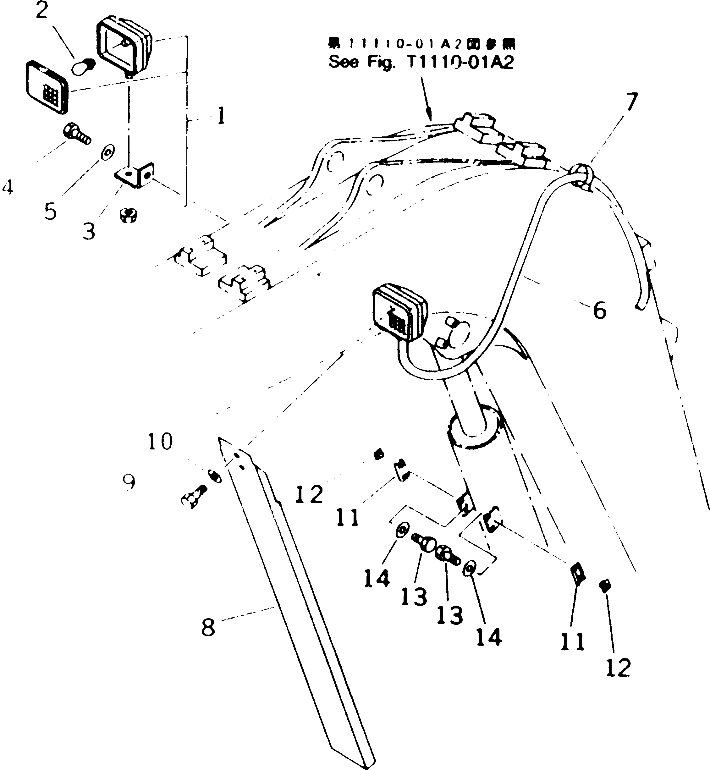 Жгут проводов 21W-06-23130 KOMATSU
