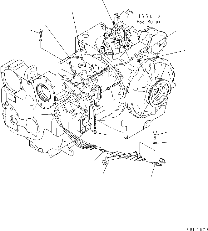 Блок 17A-49-27110 KOMATSU